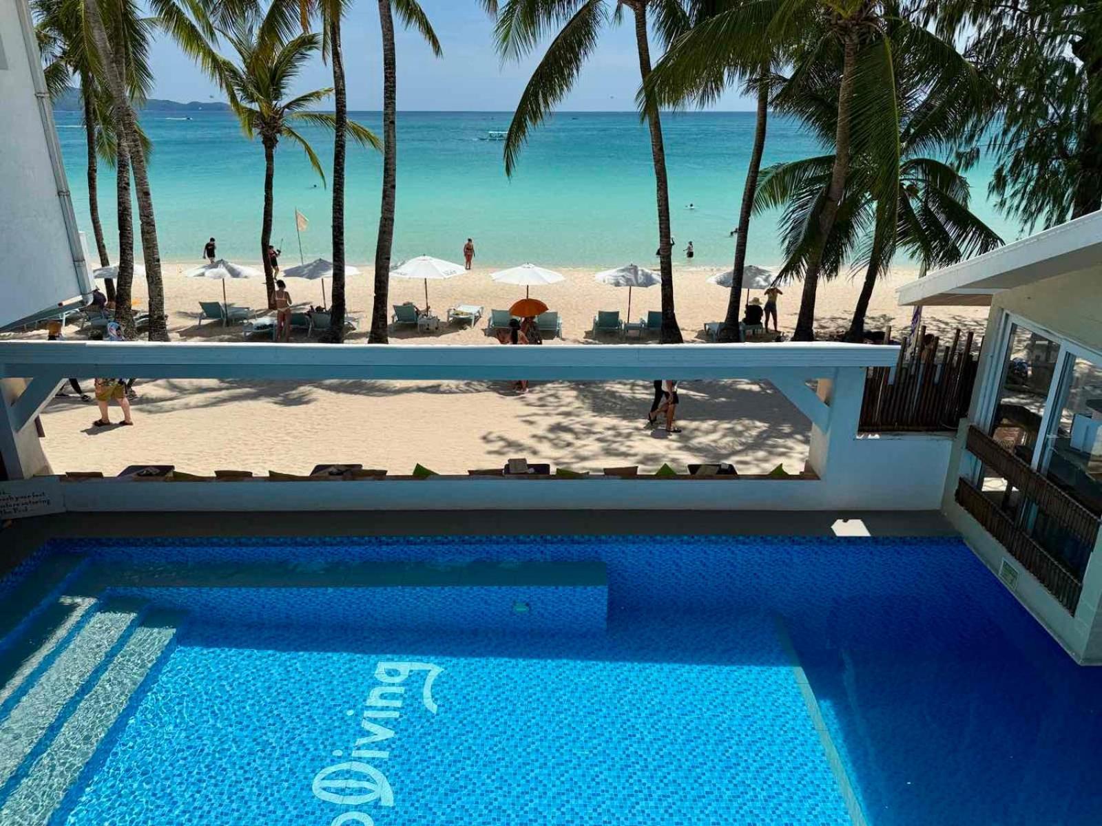 Manoc-Manoc Calypso Beach And Dive Resort מראה חיצוני תמונה